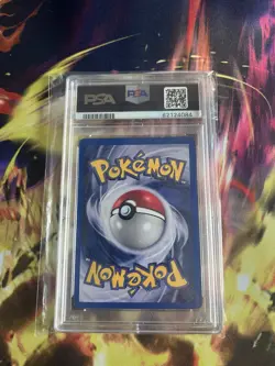 2000 Pokemon Gym Challenge 1st Edition NM-MT 8 GIOVANNI'S GYARADOS-HOLO #5 PSA - Image 3