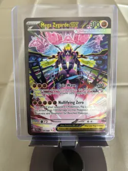 Mega Zygarde EX 120/088 Mega Evolution Full Art Holo EX Pokemon TCG Pokemon - Image 1
