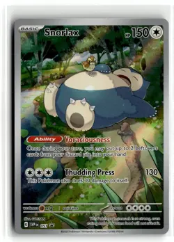 2023 Pokemon - Scarlet & Violet Promos Snorlax #051 - Image 1
