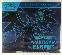 NEW SEALED Pokemon TCG: Mega Evolution Phantasmal Flames ETB Elite Trainer Box - Image 1