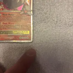 Heatran Lv.X DP31 Diamond & Pearl Black Star Promo Pokemon TCG Holo - Image 4