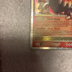 Heatran Lv.X DP31 Diamond & Pearl Black Star Promo Pokemon TCG Holo - Image 5