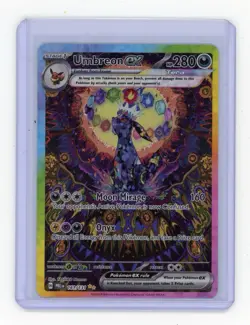 Pokemon Umbreon EX 161/131 Special Illustration Rare Holo Sv Prismatic Evolutio… - Image 1