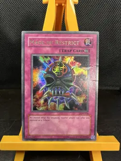 Konami Mask of Restrict LON-018 Ultra Rare Unlimited MP - Image 1
