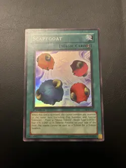 YuGiOh! Scapegoat SDJ-041 1st Edition Super Rare - Image 1