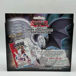 (701027) Yugioh Light & Darkness Power Pack (DR4) - Factory Sealed Box RARE - Image 2