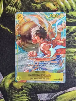 Bandai Monkey D. Luffy One Piece CCG OP15-119 SEC Alt Art - Image 1