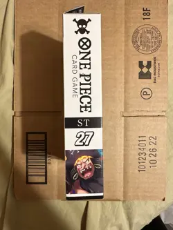 One Piece TCG: Black - Marshall D. Teach Starter Deck [ST-27] New Sealed - Image 4