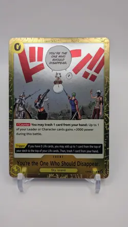 You're the One Who Should Disappear OP06-115 Premium Booster -The Best- Vol. 2 - Image 1