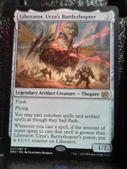 Liberator, Urza's Battlethopter 237 The Brothers' War Magic: The Gathering NM - Image 1