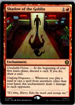 Shadow of the Goblin R Marvel's Spider-Man 87 NM Magic - Image 1