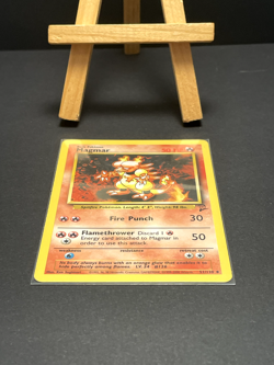 Pokemon '126 Magmar 51/130 Base 2 Uncommon Vintage WOTC 2000 NM - Image 3
