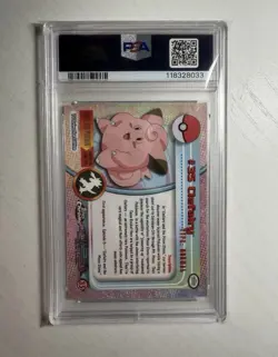 2000 TOPPS CHROME POKEMON T.V. #35 CLEFAIRY PSA 9 - Image 2