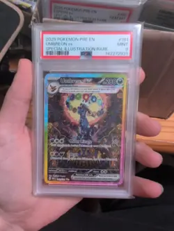 Pokemon Prismatic Evolutions Umbreon Special Illustration Rare 161/131 PSA 9 - Image 1