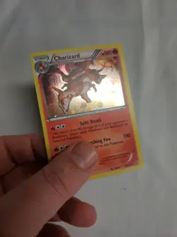 2013 Pokemon B&W Charizard Holo LTR Cosmos M. Charizard #19/113 - NM Raw - Image 3