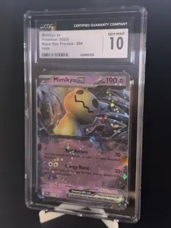 CGC 10 - 2023 Pokemon - Mimikyu ex - Black Star Promos 004 - Image 2