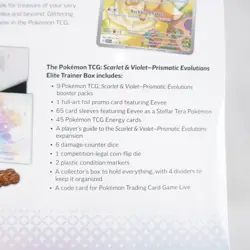 Pokemon TCG Scarlet & Violet: Prismatic Evolutions Elite Trainer Box (Sealed) - Image 3