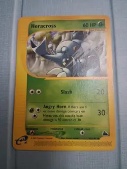 Pokemon Heracross Skyridge 64/144 NM Fast Ship - Image 1