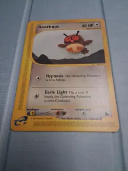 Pokemon Skyridge Hoothoot 65/144 NM Fast Ship - Image 2