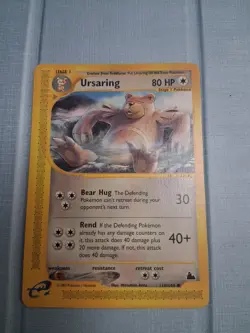 Pokemon Ursaring 110/144 Skyridge NM Fast Ship - Image 1
