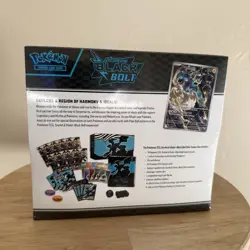 Pokemon TCG Scarlet & Violet Black Bolt Elite Trainer Box Zekrom Thundurus - Image 2