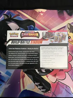 Pokemon TCG: Sword & Shield - Lost Origin Build & Battle Stadium SEALED! 820650850721 - Image 2