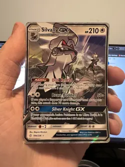 Pokemon TCG Silvally GX Holo Ultra Rare Cosmic Eclipse - Image 1