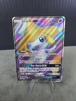 Jirachi GX 079a/236 Alternate Art Promo Full Art Ultra Rare Pokemon TCG English - Image 1
