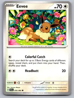 Eevee 050/064 Common Shrouded Fable Pokemon Near Mint - Image 1