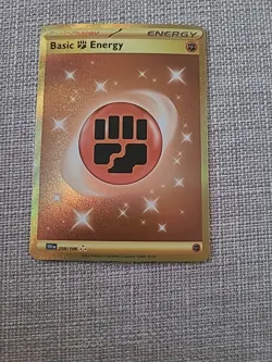 Pokemon TCG Basic Lightning Energy Scarlet & Violet Base Gold 257/198 Holo Hyper - Image 1