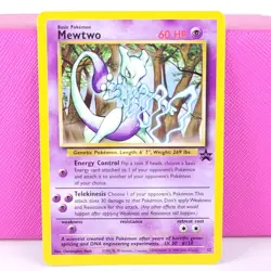 Pokemon Mewtwo 12/53 Wotc Promo Regular MP - Image 1