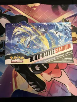 Pokemon Sword and Shield Silver Tempest Build and Battle Stadium - Sealed - Image 1