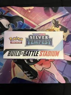 Pokemon Sword and Shield Silver Tempest Build and Battle Stadium - Sealed - Image 3