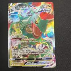 Pokemon TCG Rayquaza VMAX Full Art 101/159 Crown Zenith - Image 1