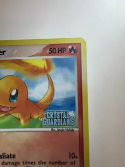 Pokemon Charmander EX Crystal Guardians 48/100 Reverse Holo 2006 - STAMPED NM/LP - Image 5