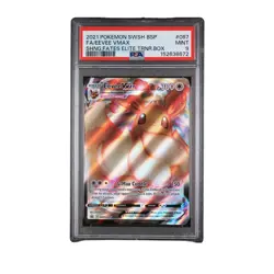 Pokemon TCG Eevee VMAX SWSH087 Sword & Shield Promo Holo Full Art PSA 9 - Image 1