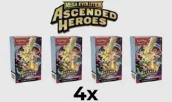 Pokemon TCG Ascended Heroes Booster Bundle - NEW - SEALED - PRESALE - (x4 Boxes) - Image 1