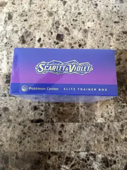 Scarlet and Violet Base Set Pokemon Center Exclusive ETB Miraidon Art SEALED - Image 5