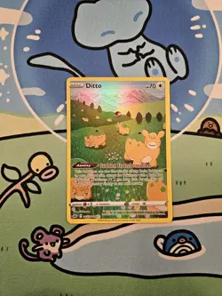 Pokemon TCG: Ditto Ultra Rare (GG22/GG70) Crown Zenith Galarian Gallery NM - Image 1