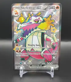 Pokemon - Skeledirge ex 081 - Scarlet & Violet Full Art Black Star Promo - Image 1