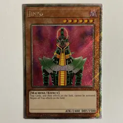 Jinzo - RA03-EN099 - Platinum Secret Rare - 1st Edition Yugioh Tcg LP Single! - Image 1