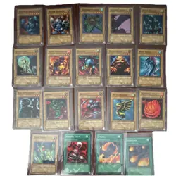 Yu-Gi-Oh! TCG Konami 19 Card Lot LOB Legend of Blue Eyes White Dragon 1996 - Image 1