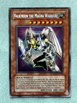 Konami Yugioh Valkyrion the Magna Warrior RP02-EN092 Secret Rare Foil Reprint - Image 3