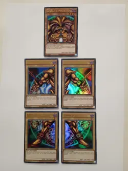 CARTA YU-GI-OH! ITA 2020 EXODIA IL PROIBITO COMPLETO 5 CARTE RARE - Image 1
