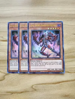 Yu-Gi-Oh! - Evil HERO Sinister Necrom - Ultra Rare - LED5-EN014 - Image 1