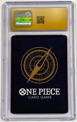 2024 One Piece Monkey D. Luffy One Piece Day ‘24 SR OP07-109 CGC 10 Pristine - Image 2