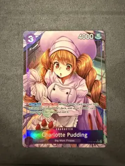 Charlotte Pudding OP08-067 English One Piece TCG Alt Art Parallel NM - Image 1