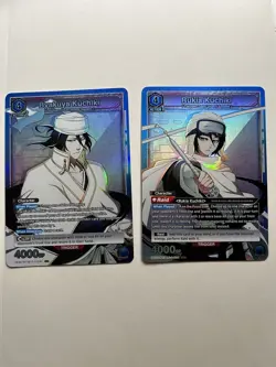Union Arena Bleach Vol 2 Rukia, Byakuya SR lot of 2 NM - Image 1