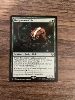 Badgermole Cub - Magic The Gathering (MTG) Avatar: The Last Airbender Regular - Image 1
