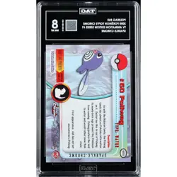 TAG 8 NM/MT Poliwag #60 Pokemon 2000 Series 1 Topps Sparkle Chrome Holo Rare - Image 2